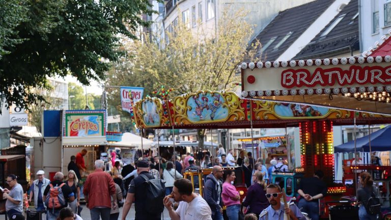 Prumme Kirmes in Düsseldorf Benrath