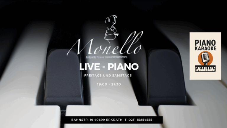 Dinnermusik mit Pianokaraoke