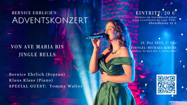 Weihnachtskonzert mit Bernice Ehrlich