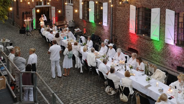 White Dinner in Hilden