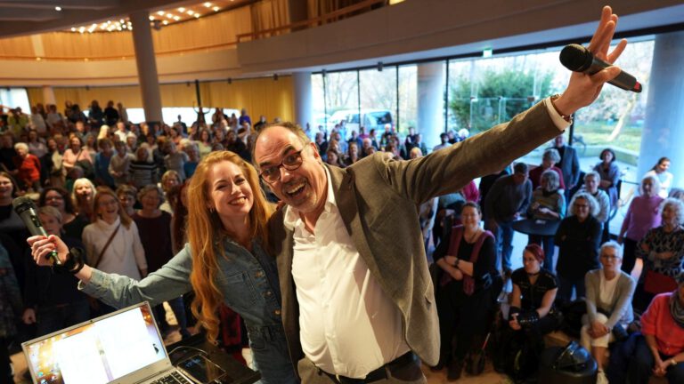 Fotoshooting im Schauspielhaus