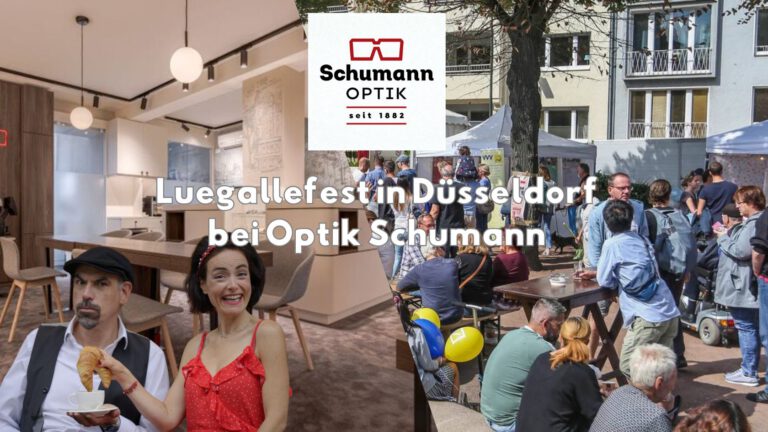 Luegalleefest in Düsseldorf-Oberkassel bei Optik Schumann