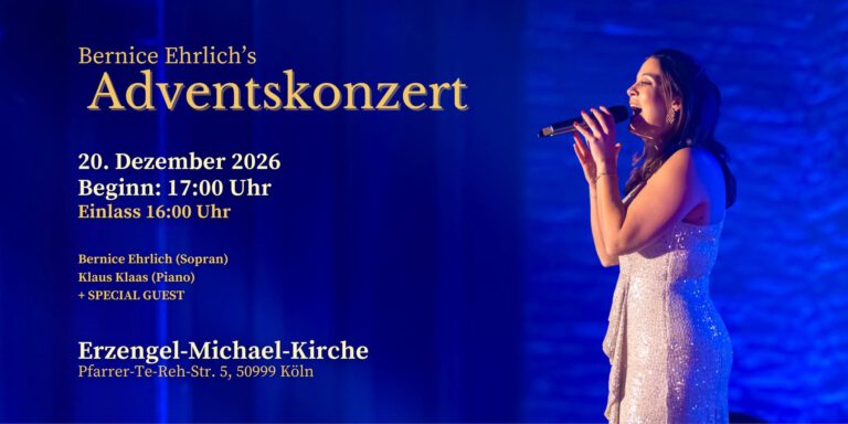 Weihnachtskonzert mit Bernice Ehrlich